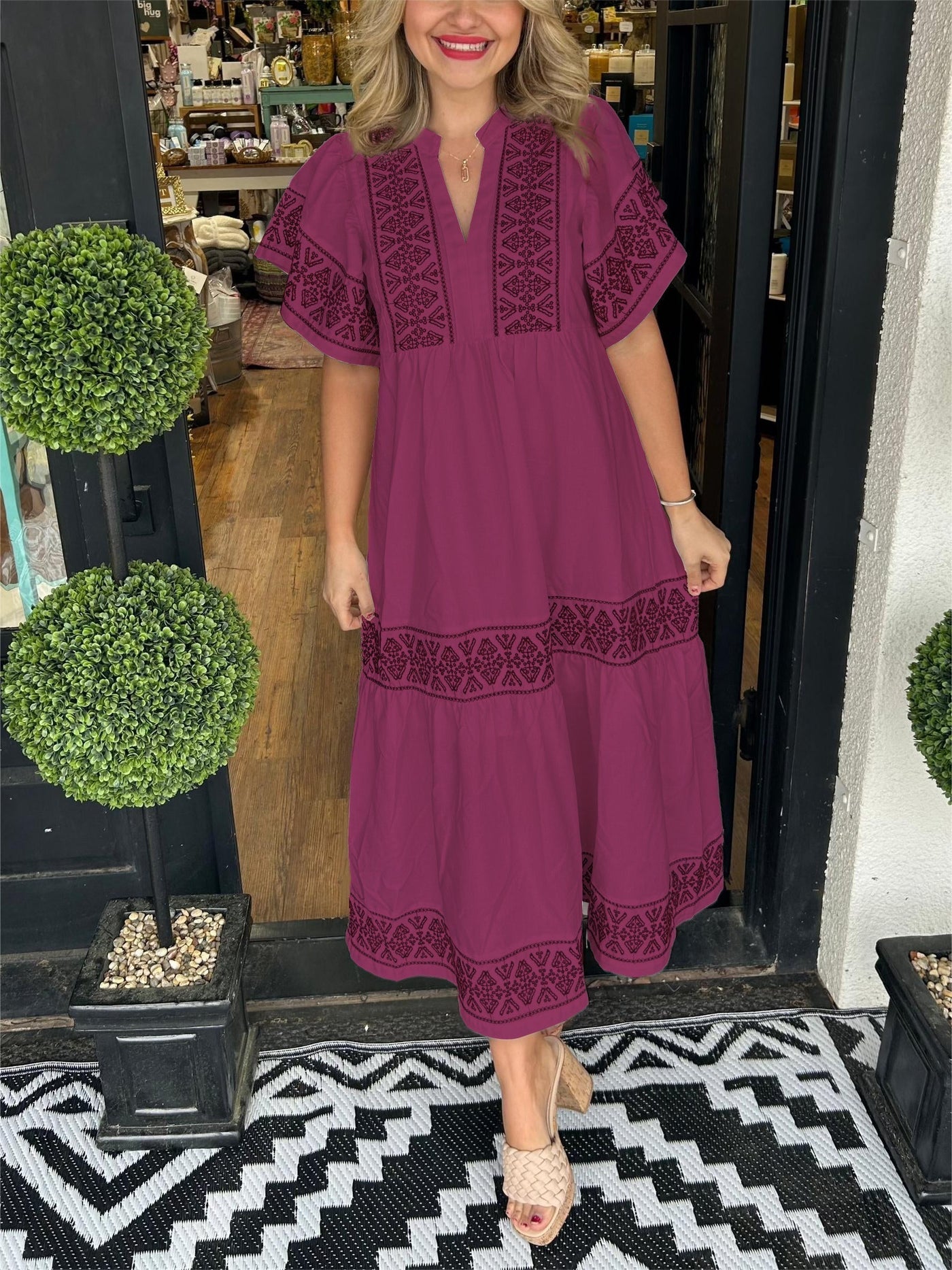 Riley™ - Elegant Boho Dress