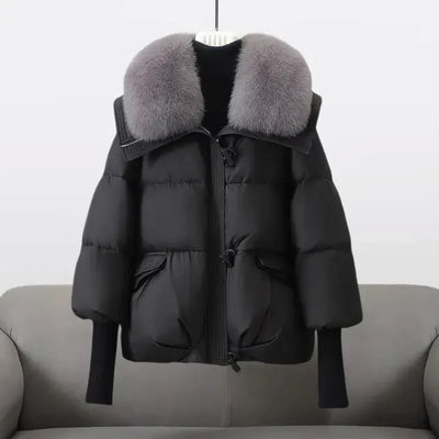 Lina™ - Winter Coat with Luxurious Fur Collar