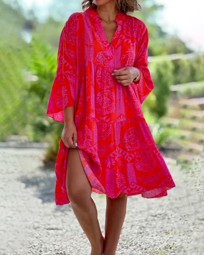 Alyssa™ - Breathable Boho Stylish Sleeve Dress