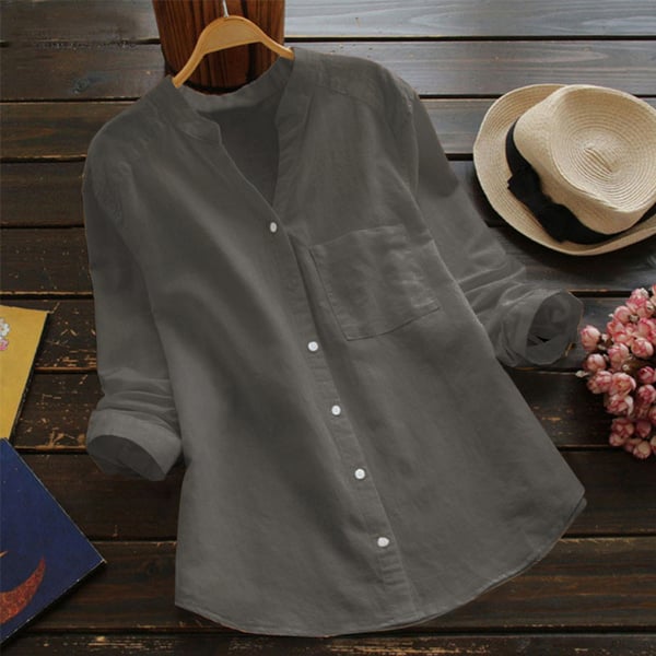 Avery™ - Casual Loose Cotton Linen Shirt