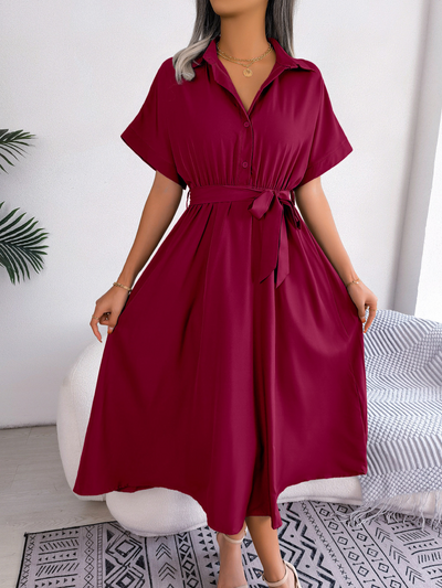 Skye™ - Elegant Dress With Belt