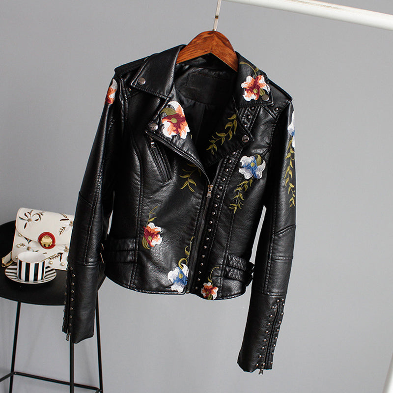 Layla™ - Stylish Handmade Floral Embroidered Jacket