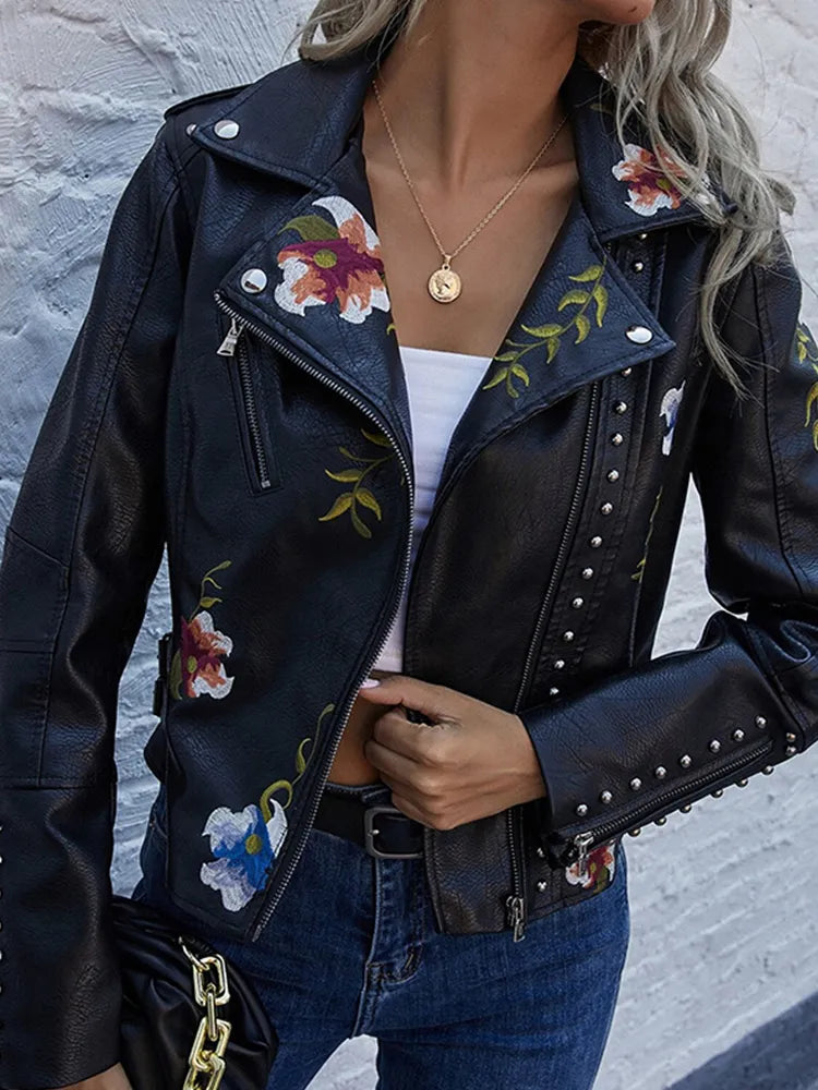 Layla™ - Stylish Handmade Floral Embroidered Jacket