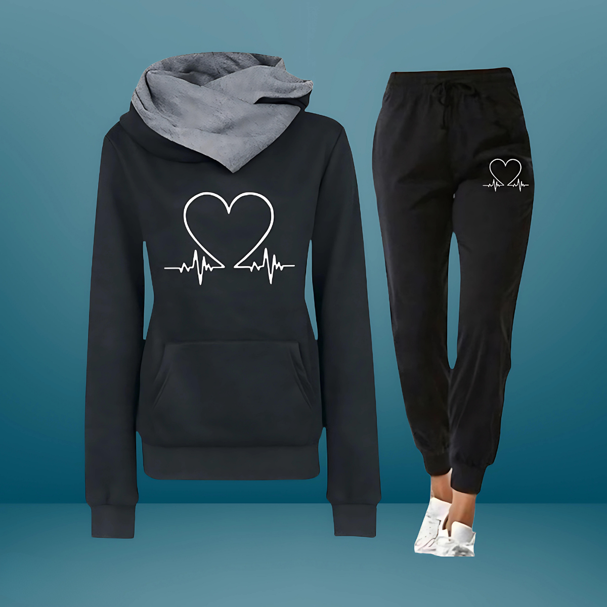 Peyton™ - Comfortable Heart Tracksuit