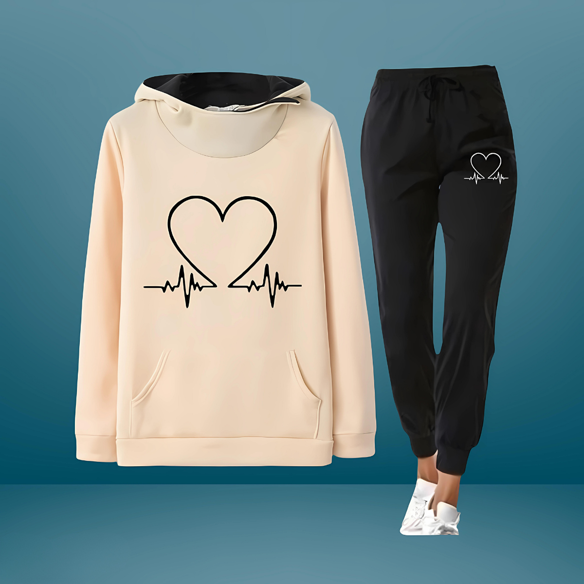 Peyton™ - Comfortable Heart Tracksuit