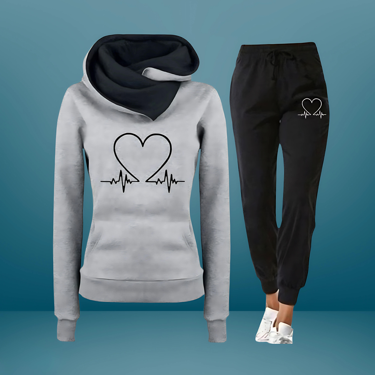 Peyton™ - Comfortable Heart Tracksuit