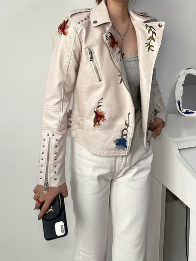 Layla™ - Stylish Handmade Floral Embroidered Jacket