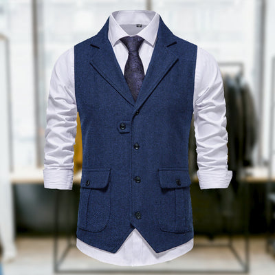 Logan™ - Comfortable Classic Retro Style Vest with Pockets