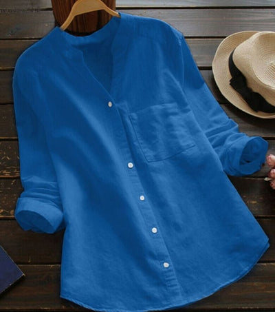 Avery™ - Casual Loose Cotton Linen Shirt