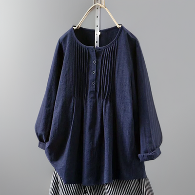 Lily™ - Hand-Stitched Stylish Loose Blouse