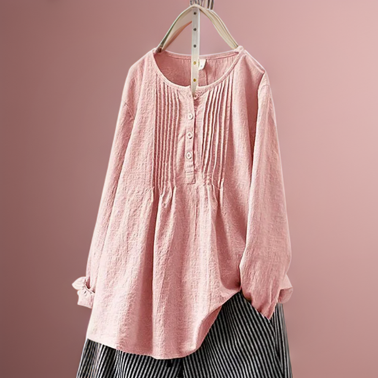 Lily™ - Hand-Stitched Stylish Loose Blouse