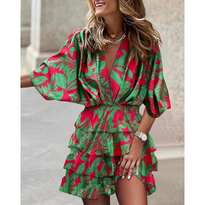 Riley™ - Stylish Print Dress