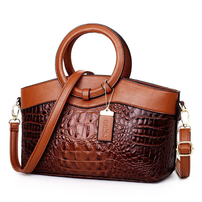 Riley™ - Elegant Handmade Croco Bag