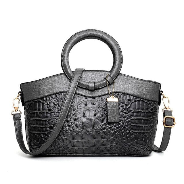 Riley™ - Elegant Handmade Croco Bag