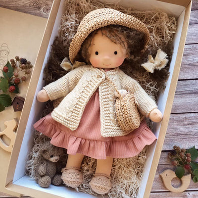 Family Doll™ - Cute Handmade Waldorf Doll