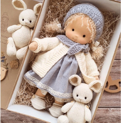 Family Doll™ - Cute Handmade Waldorf Doll